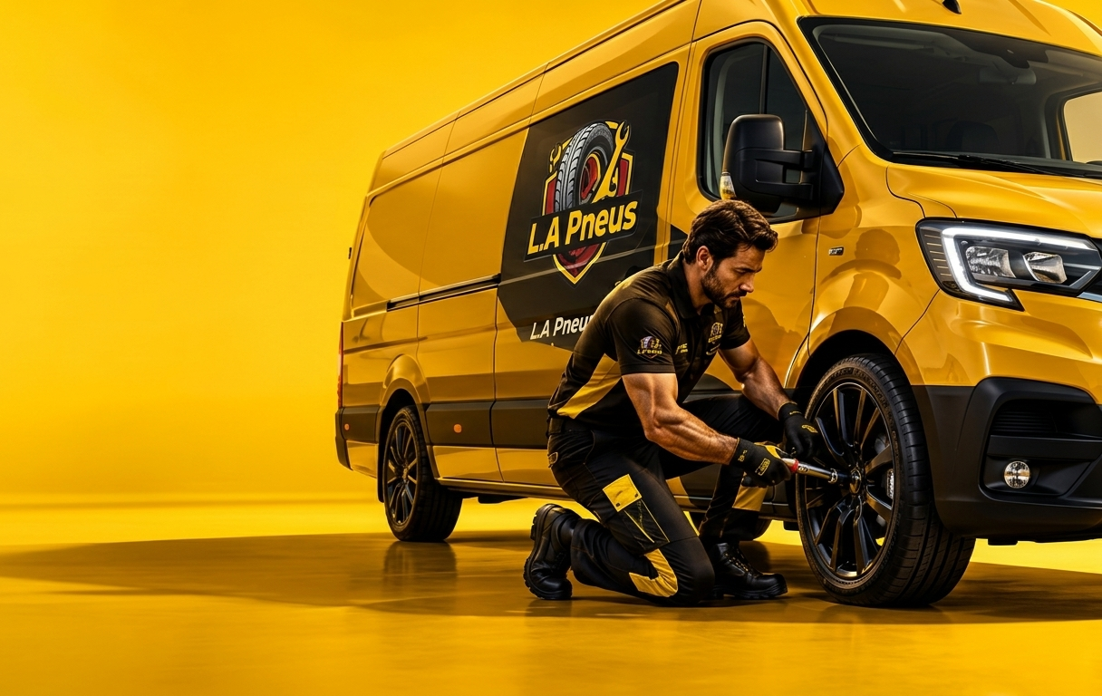 Atelier mobile L.A Pneus en intervention à domicile sur Genève et Vaud